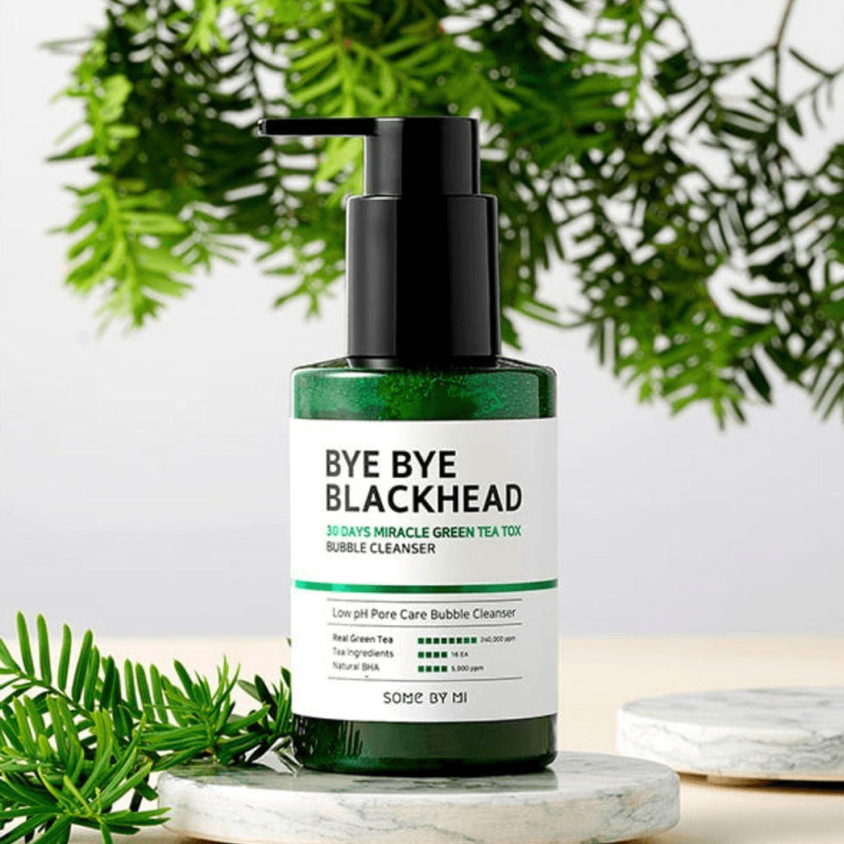 Bye Bye Blackhead 30 Days Miracle Green Tea Tox Bubble Cleanser - 120g