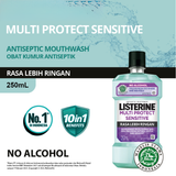 Listerine Multi Protect Sensitive Mouthwash - 250ml