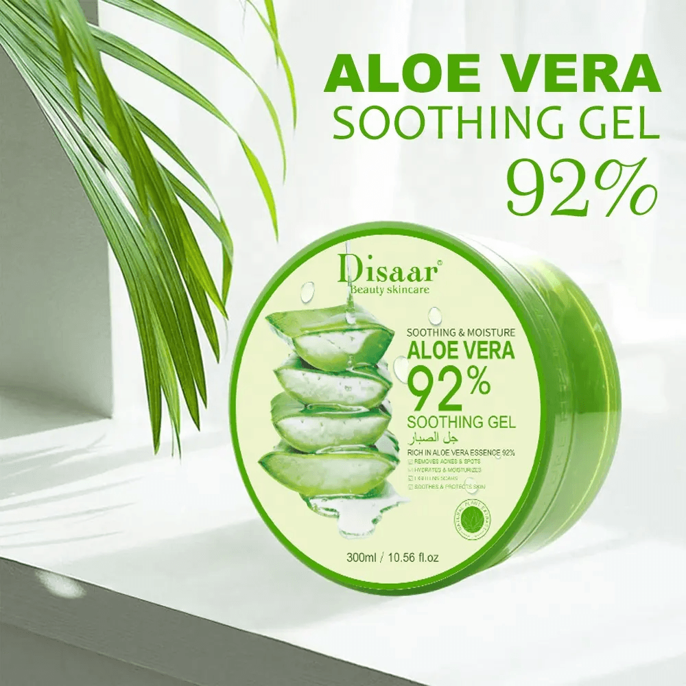 Disaar Aloe Vera 92% Soothing & Moisturizing Gel - 300ml