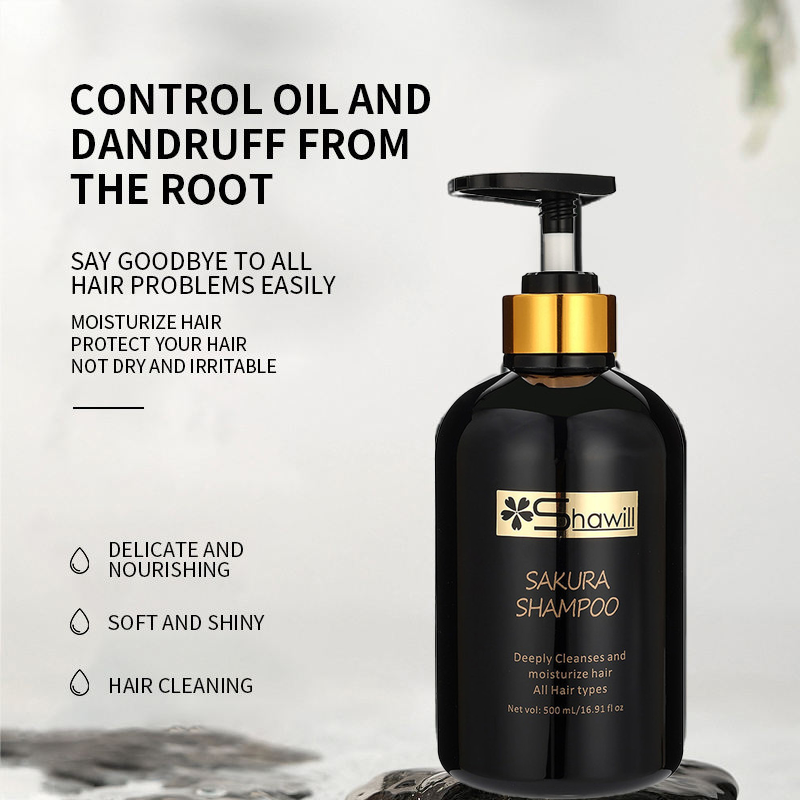 Shawill Sakura Shampoo Deeply Cleanses & Moisturizer - 500ml