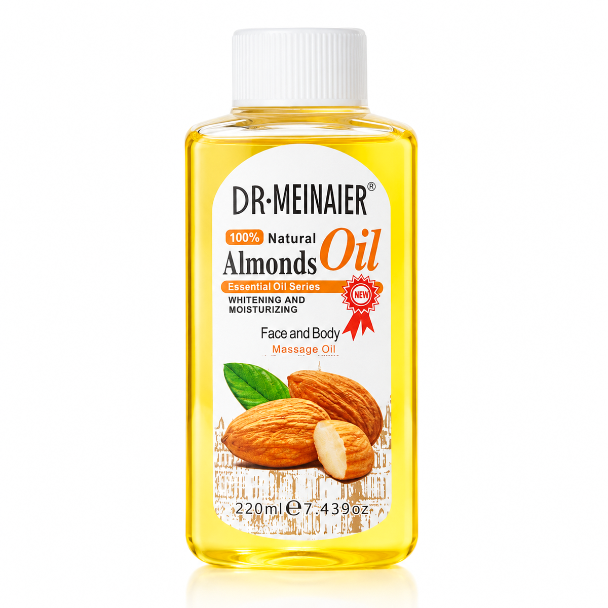 Dr.Meinaier Almonds Massage Oil for Face & Body - 220ml