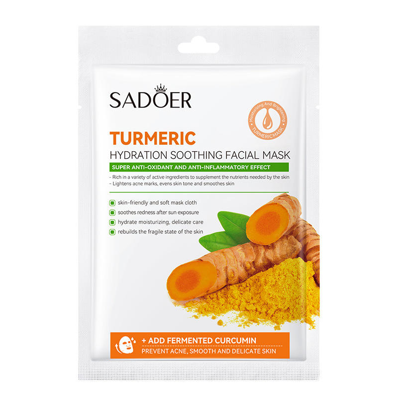 Sadoer Turmeric Hydration Soothing Facial Mask - 25g