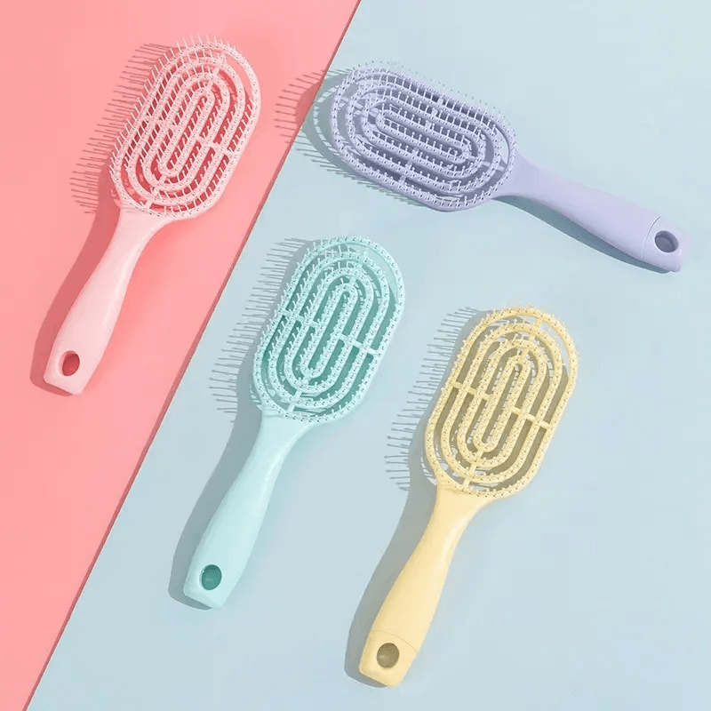 Hollow Fashion Massage Meridians Styling Hair Comb