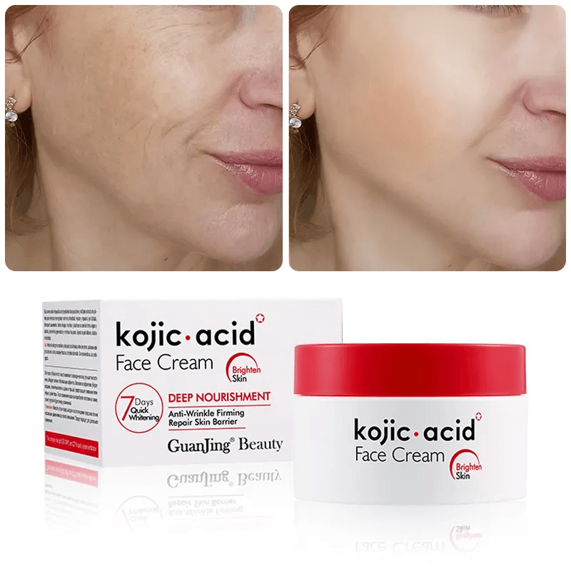 كريم الوجه المضاد للتجاعيد بحمض الكوجيك من Guanjing Beauty - 50 جرام
