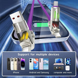 Multi Charging 240W 4 in 1 Fast Charging Cable