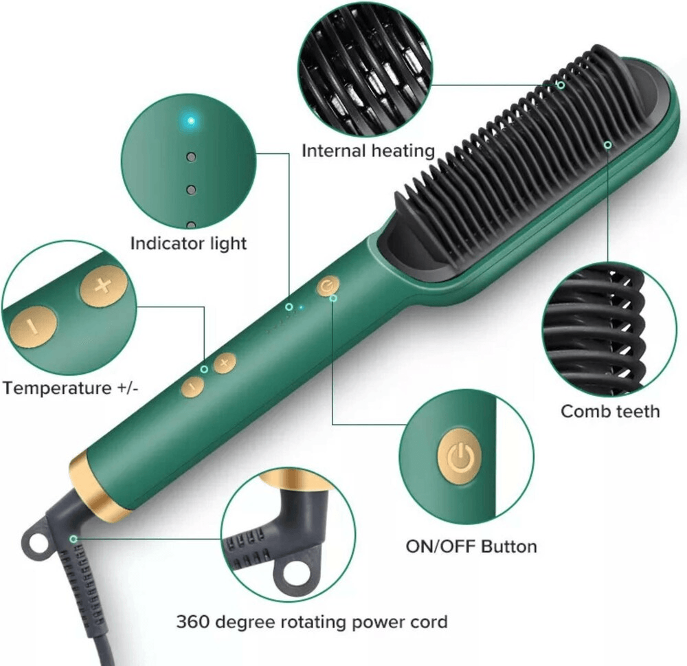 Multifunctional Hair Straightener Comb
