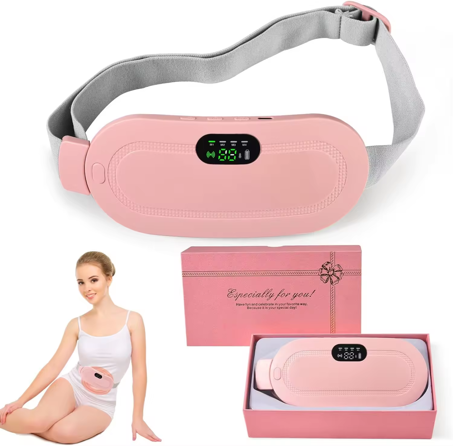 Women's Period Pain Relief Smart Warm Belt Relief Menstrual Cramps