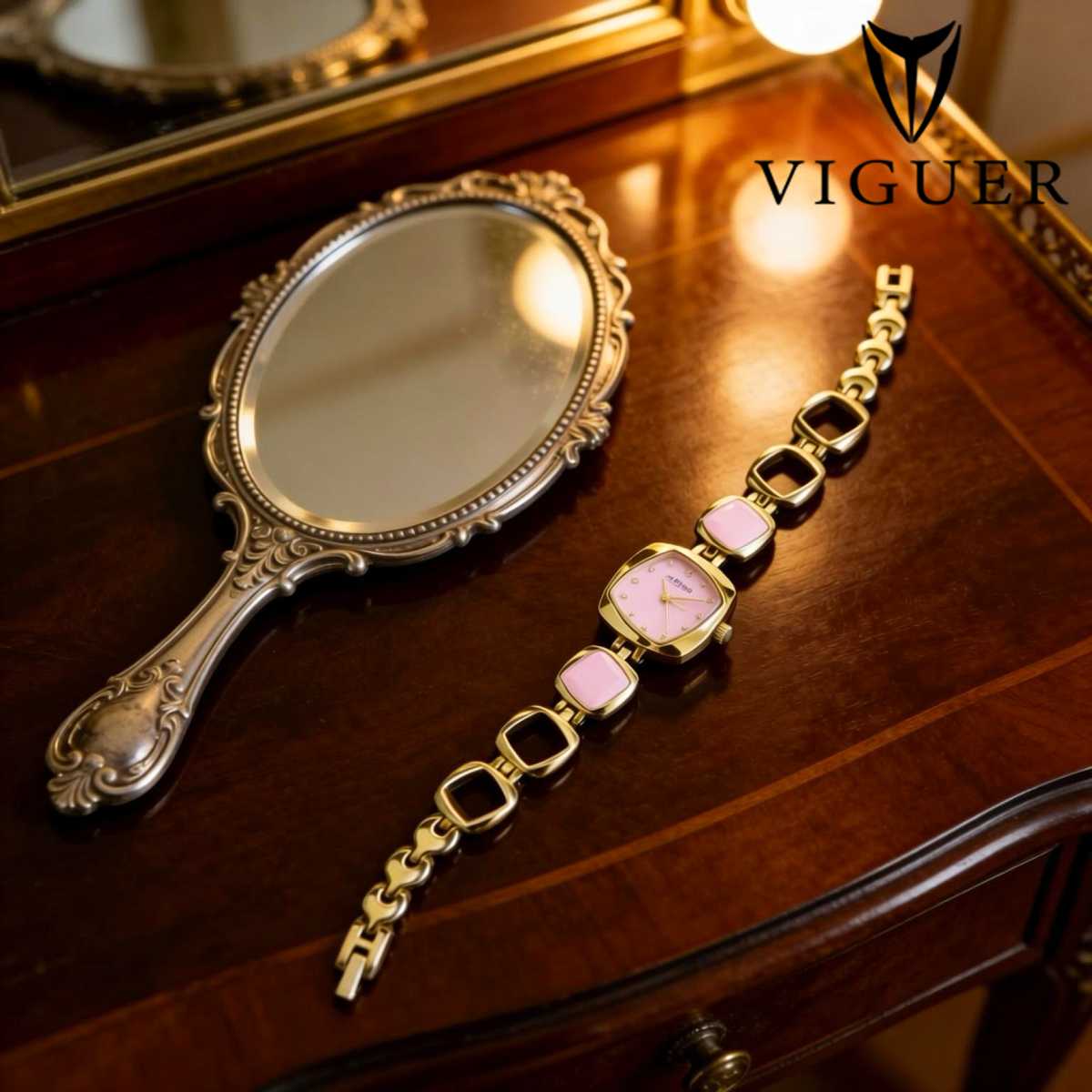 VIGUER Luxury Women's Wrist Watch With Unique Design - V1818L