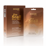Dr.Rashel Snail & Collagen Firming Sheet Mask - 10 Pcs × 25g