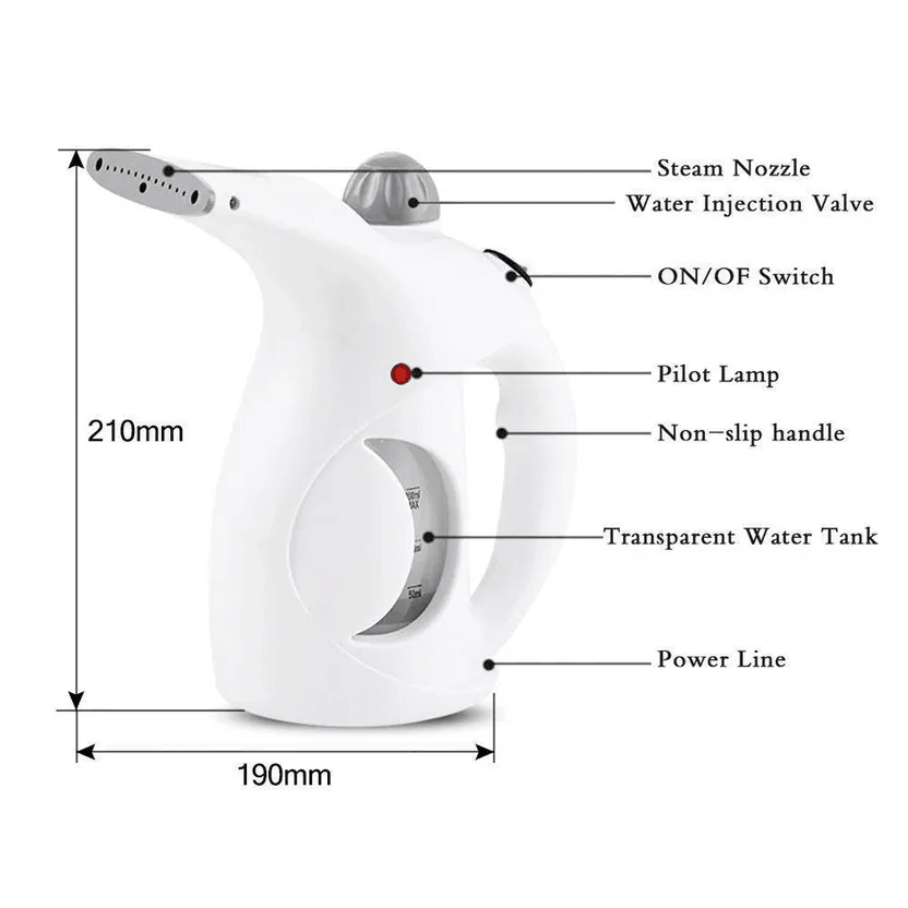 Akira Portable Facial & Garment Steamer GS-558