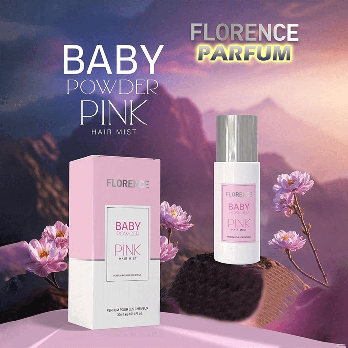 Florence Baby Powder Pink Hair Mist Parfum - 30ml