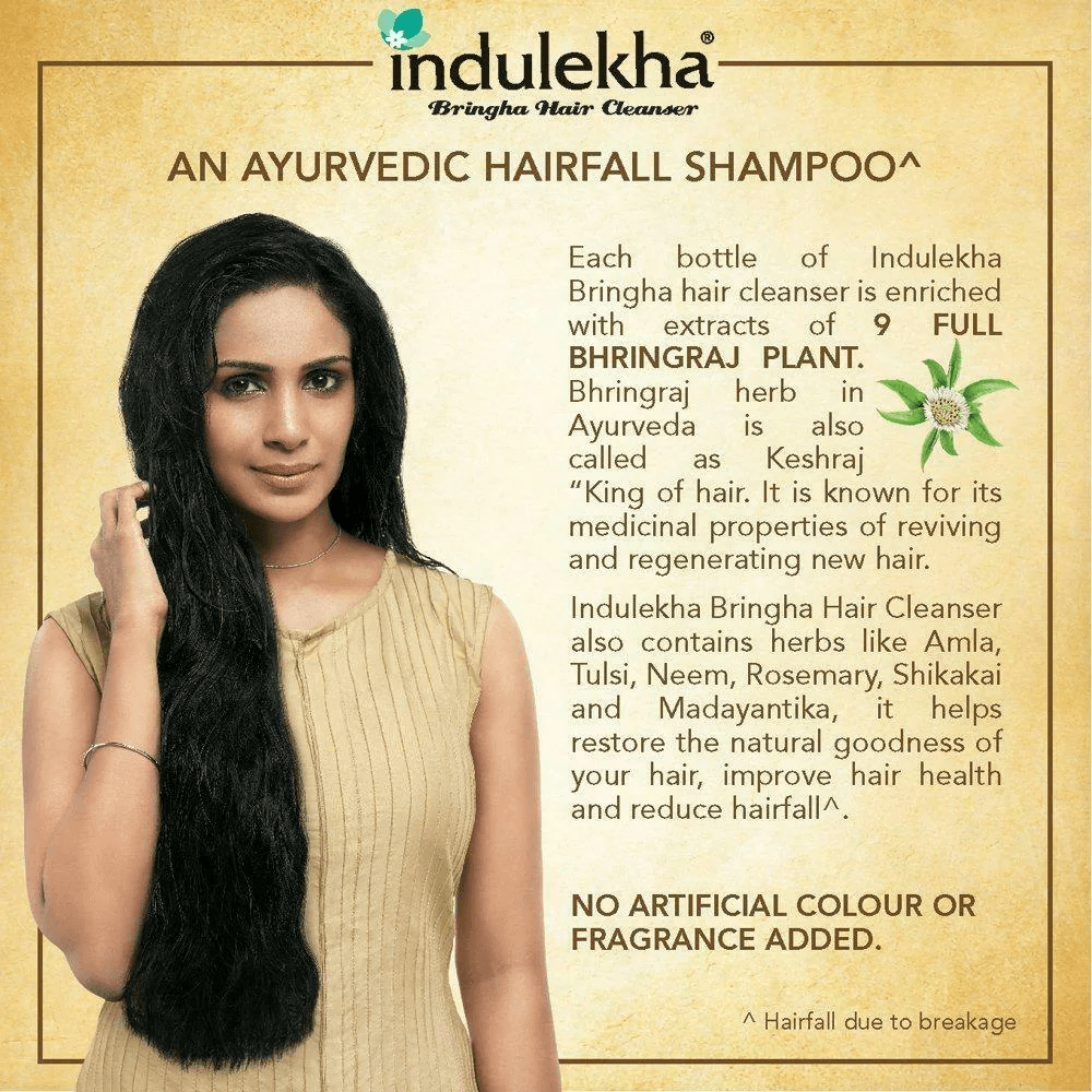 Indulekha Bringha Hair Fall Control Shampoo - 200ml