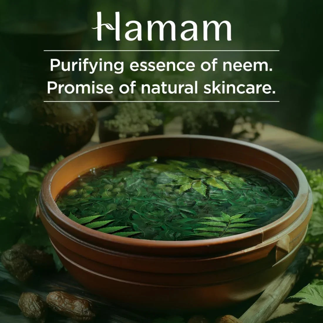 Hamam 100% Pure Neem Oil Soap Bar - 150g