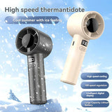 Portable Handheld High Speed Fan With LED Display - F5