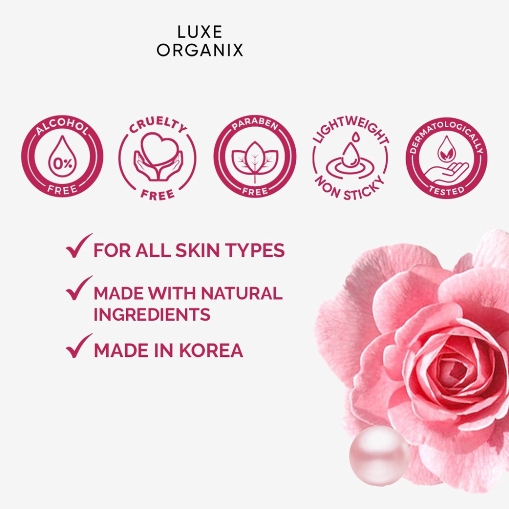 Luxe Organix Rosewater Soothing Gel - 100ml
