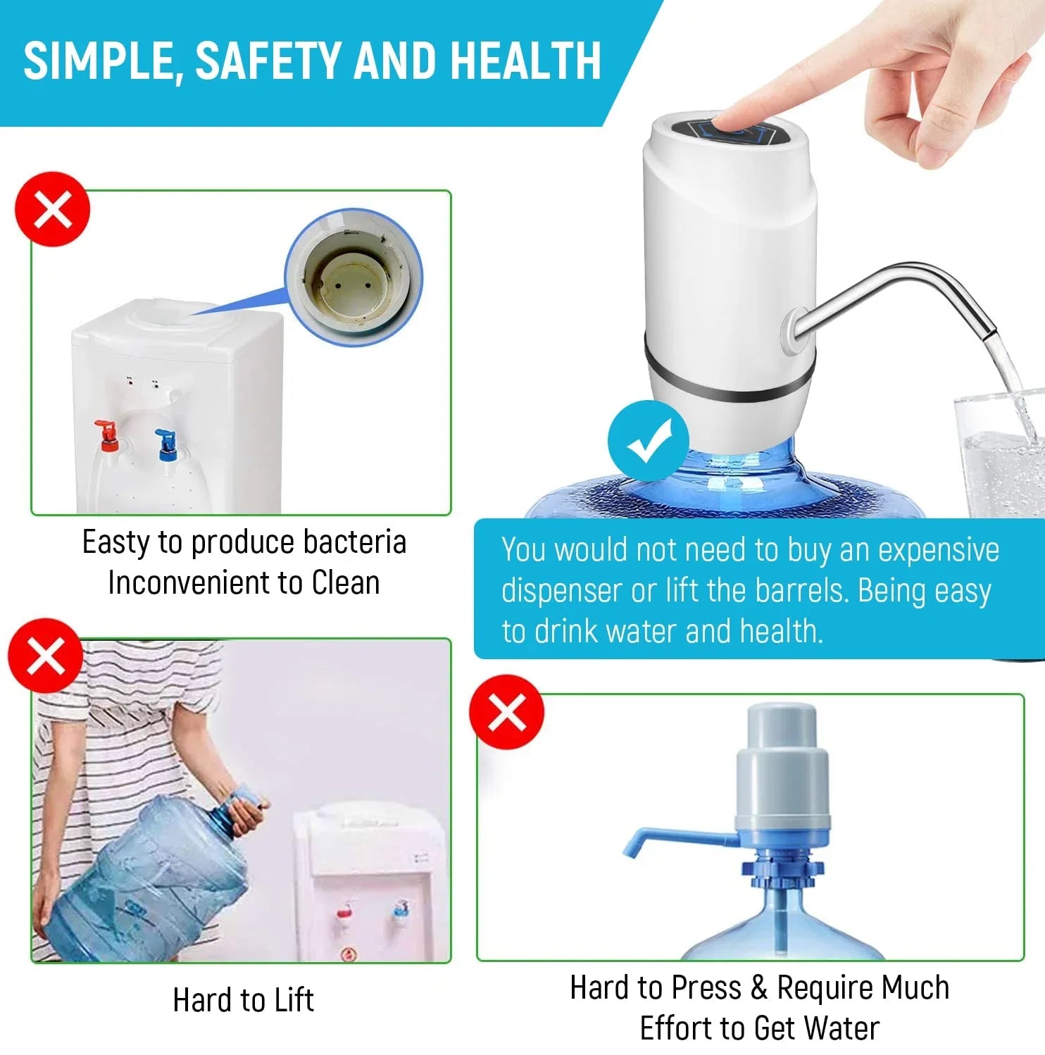 Jiham Automatic Water Dispenser