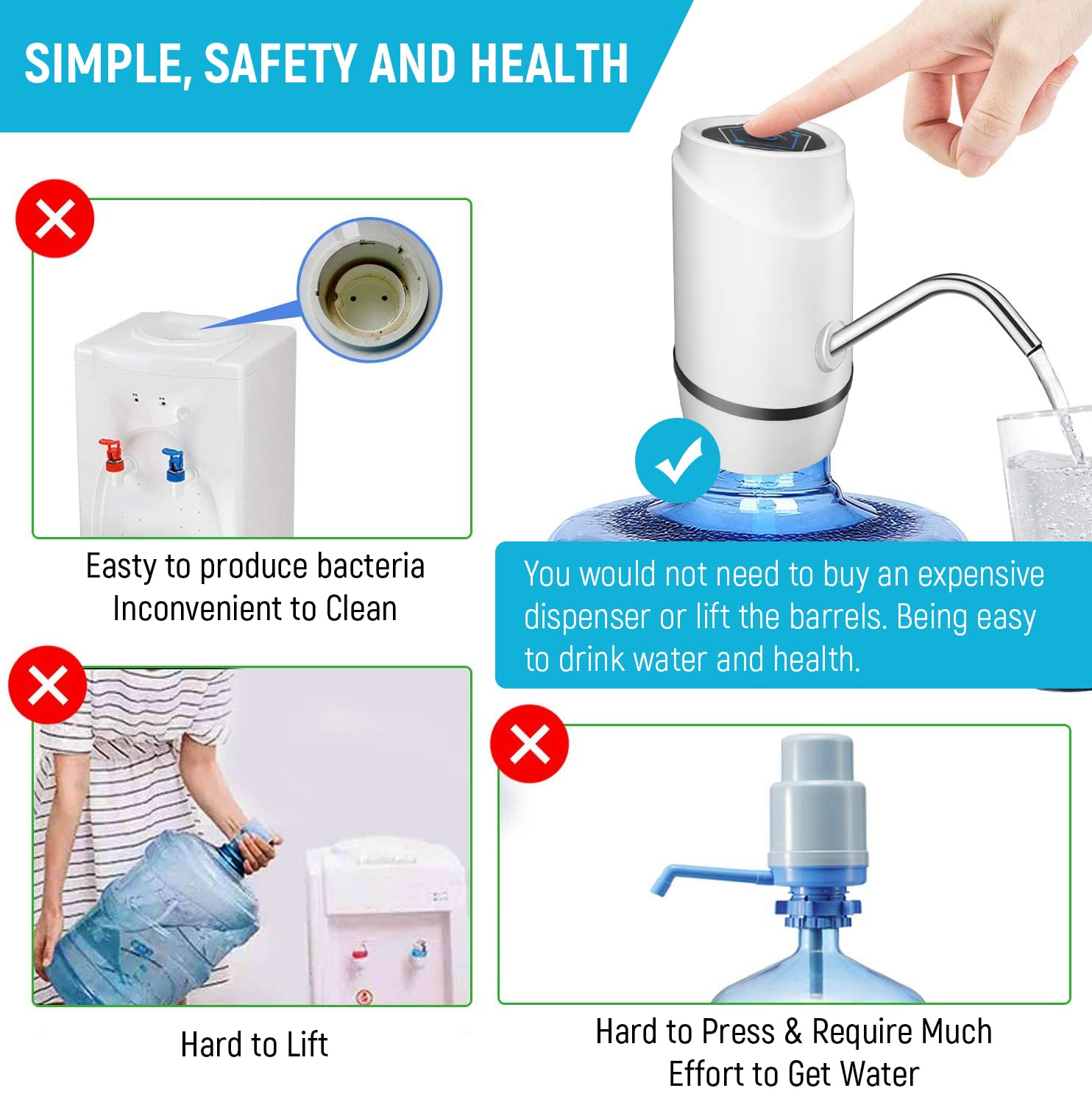 Jiham Automatic Water Dispenser