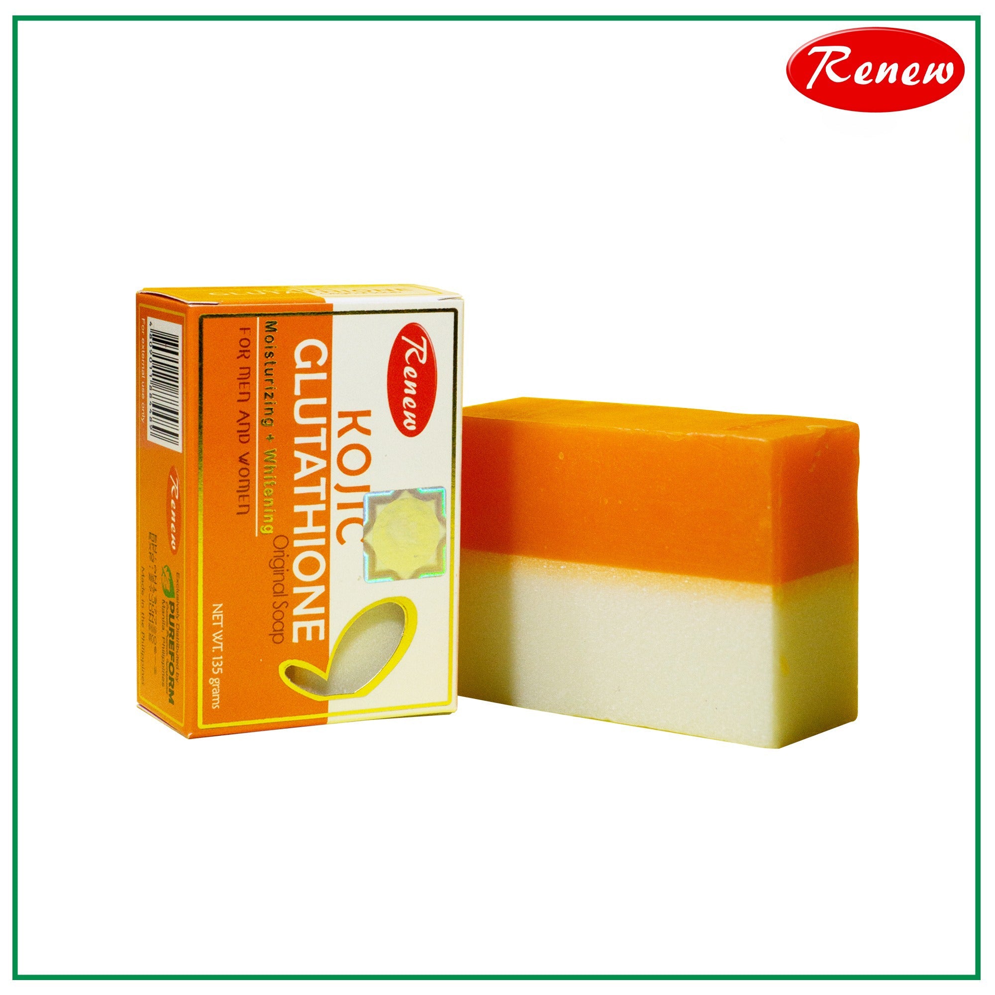Renew Kojic Glutathione Orginal Soap - 135g