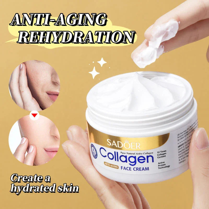 Sadoer Anti-Aging Collagen Face Cream - 100g