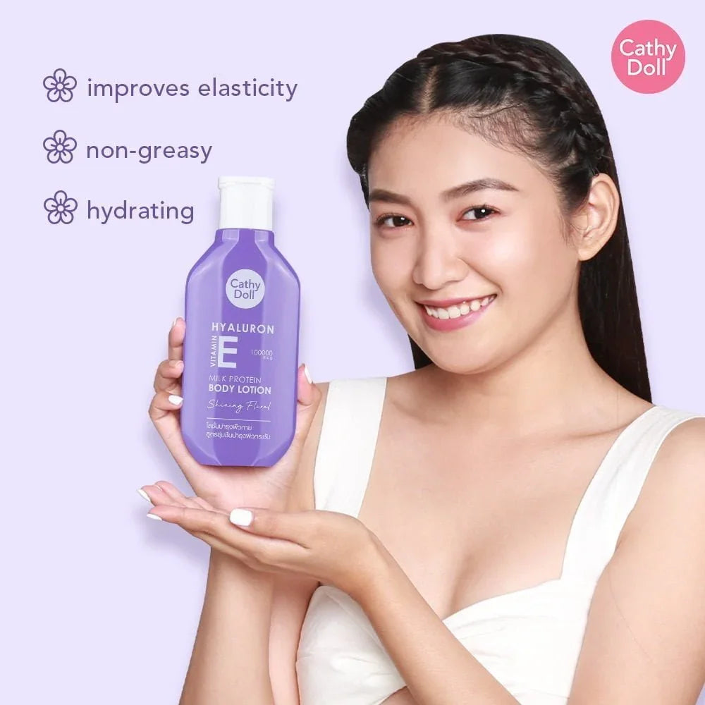 Cathay Doll Hyaluron Vitamin E Milk Protein Body Lotion - 150ml
