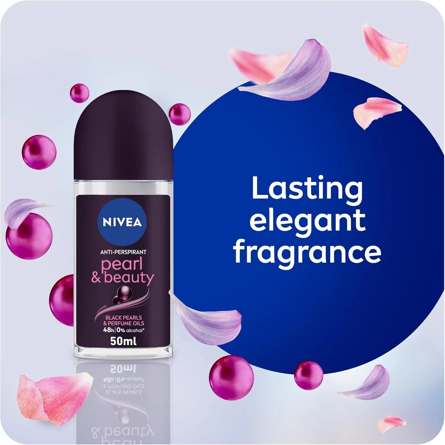 Nivea Pearl & Beauty Deodorant Roll-On - 50ml