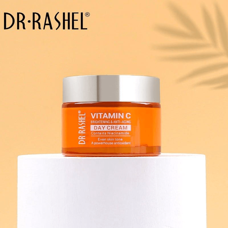 Dr.Rashel Vitamin C Brightening & Anti-Aging Day + Night Cream - 50g×2Pcs (Offer)