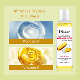 Disaar Multipurpose Vitamin E Oil For Hair & Skin - 100ml