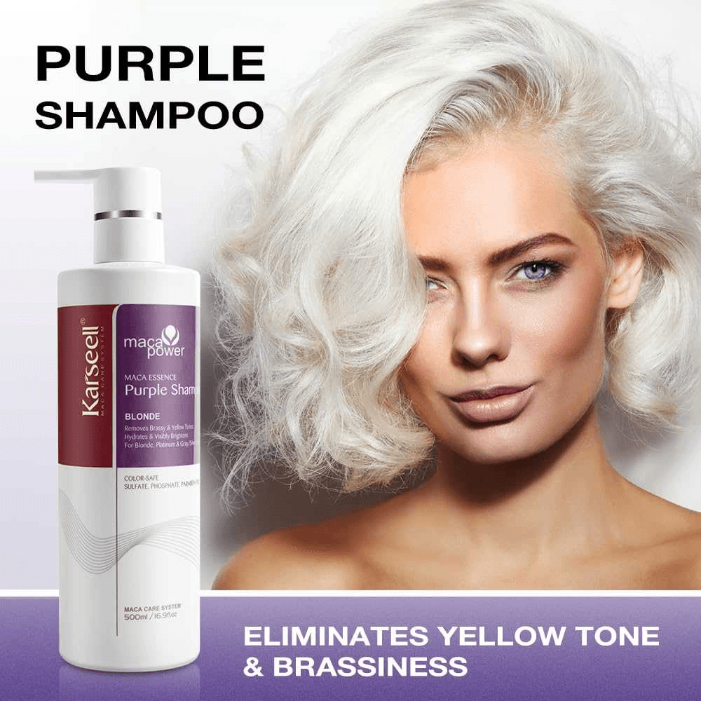 Karseell Maca Power Purple Shampoo - 500ml