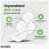 Kotex Natural 100% Cotton Maxi Protect Normal Sanitary Pads - 26s
