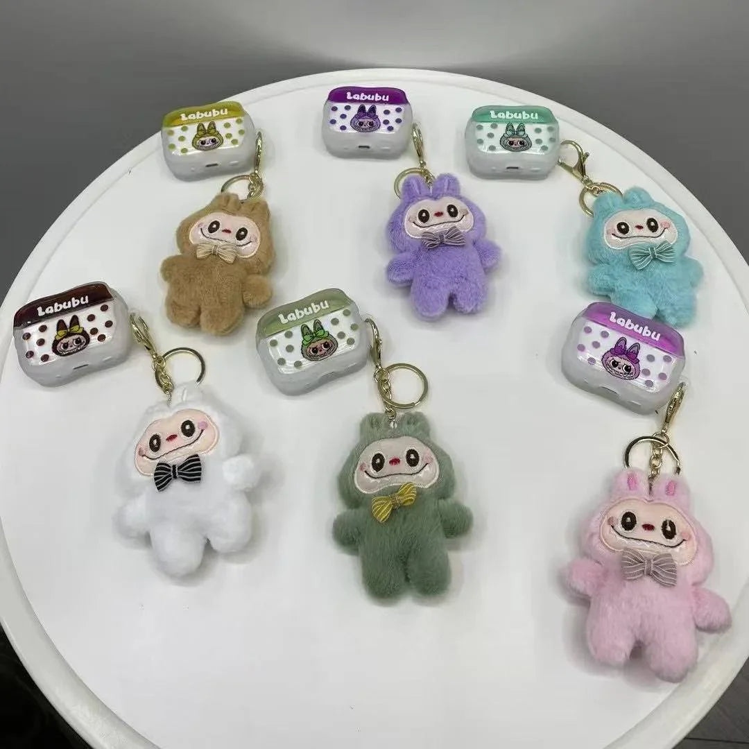 Labubu Wireless Earbuds With Cute Cartoon Stuffed Case GT-21