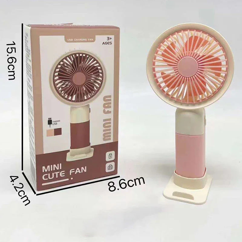 Portable Mini Handheld Rechargeable Mini Cute Fan YH-1