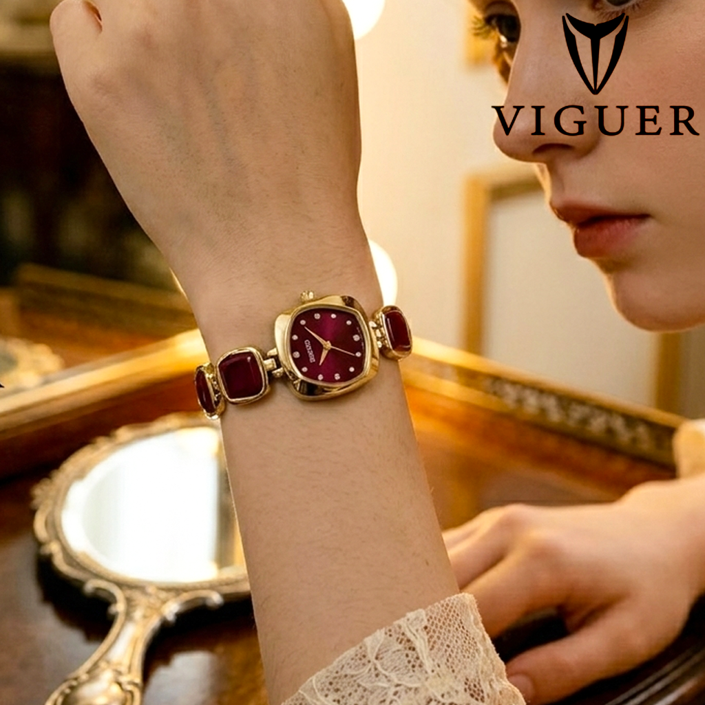 VIGUER Luxury Women's Wrist Watch With Unique Design - V1818L