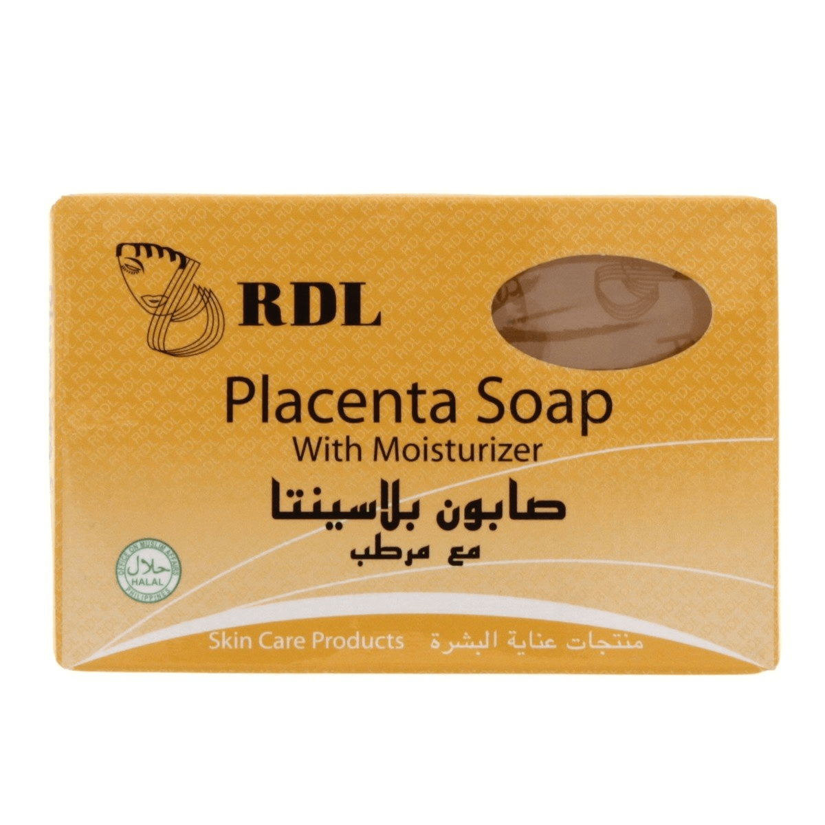 صابونة المشيمة مع مرطب للجسم من RDL - 150 جرام