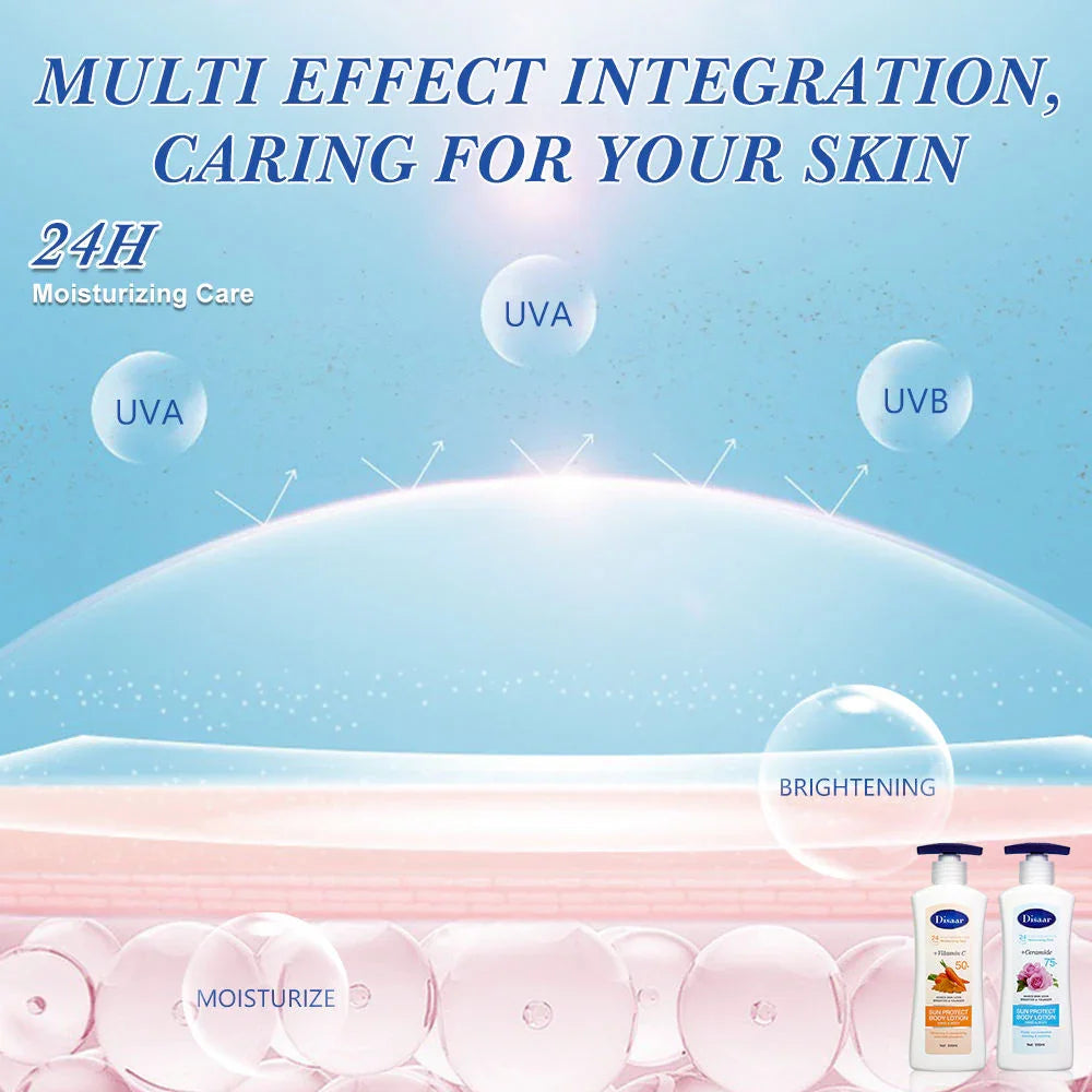 Disaar Vitamin C SPF50 Sun Protect Body Lotion - 330ml