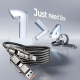intex Multi Charging 240W 4 in 1 Fast Charging Cable