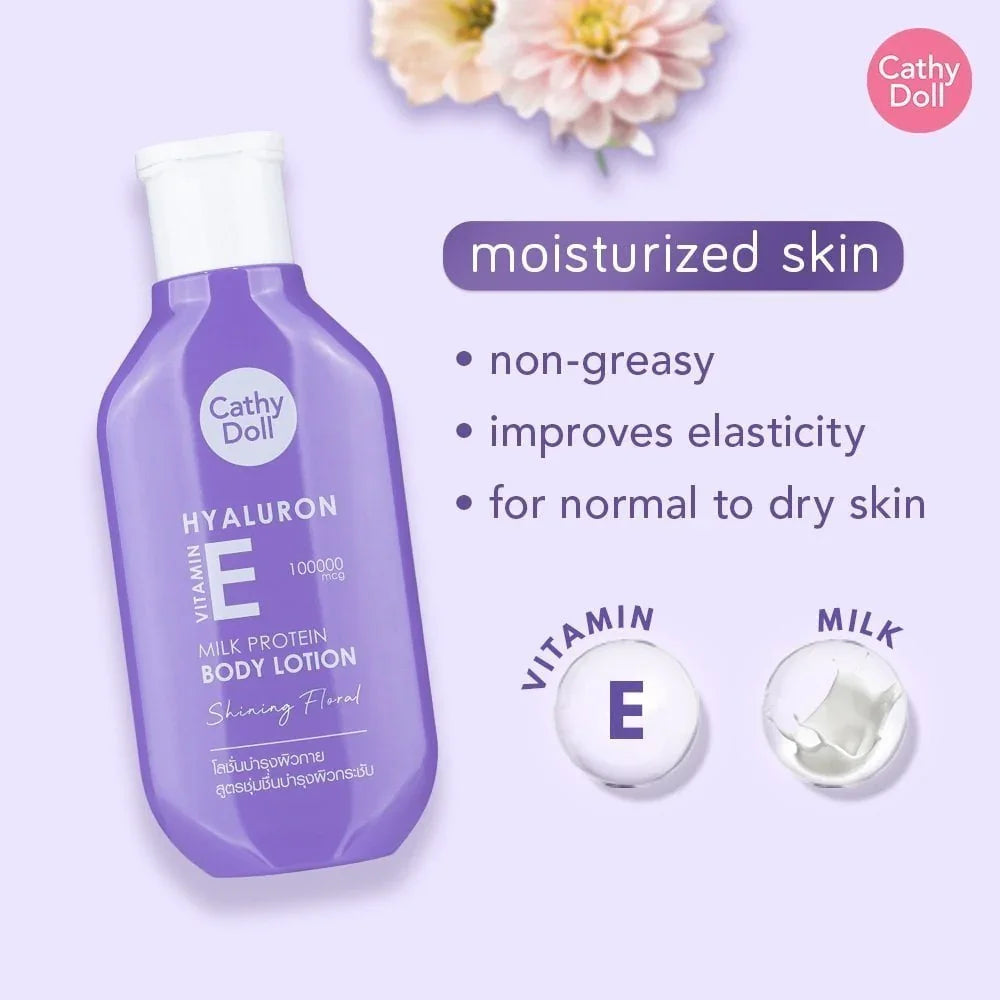 Cathay Doll Hyaluron Vitamin E Milk Protein Body Lotion - 150ml