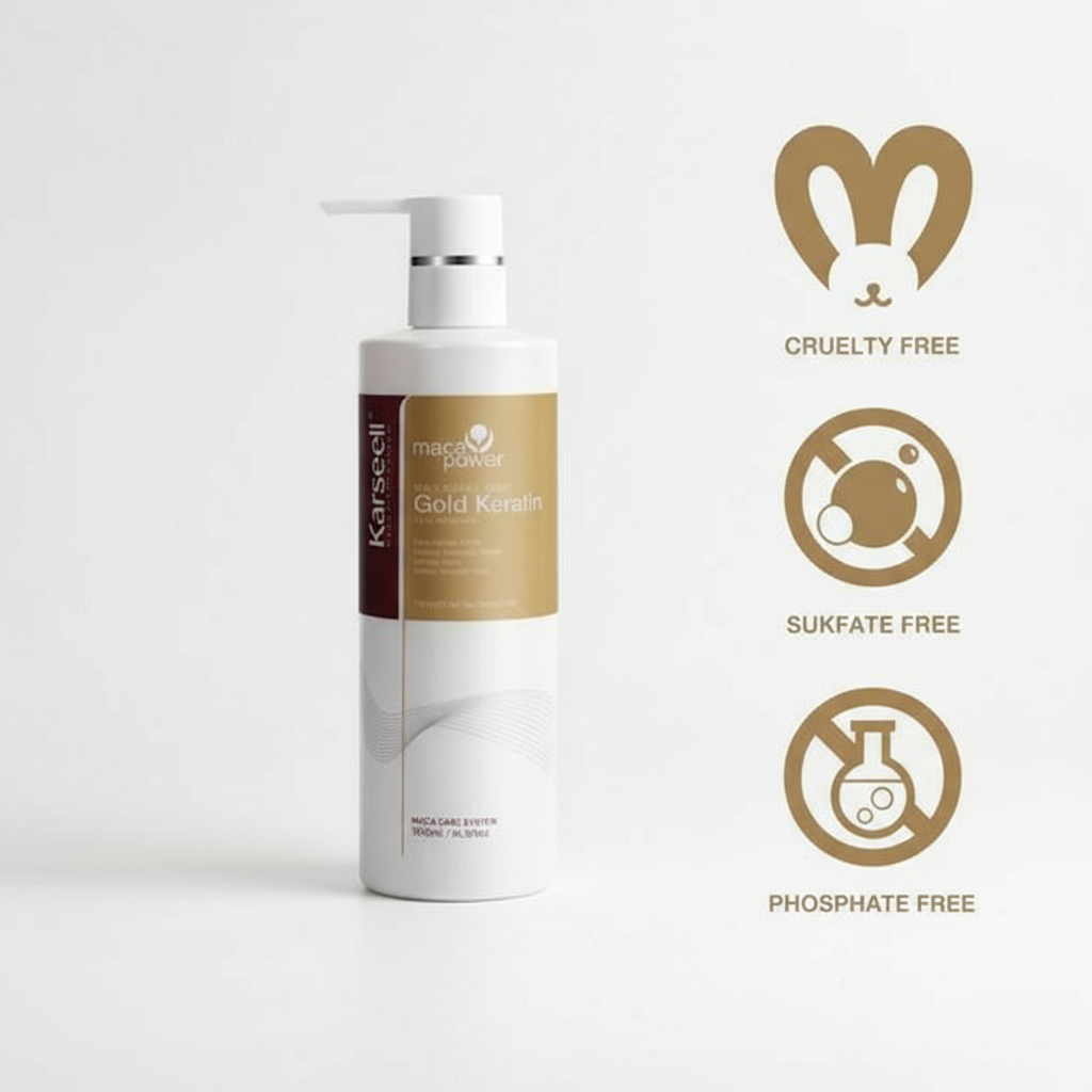 Karseell Maca Power Gold Keratin Hair Care - 500ml