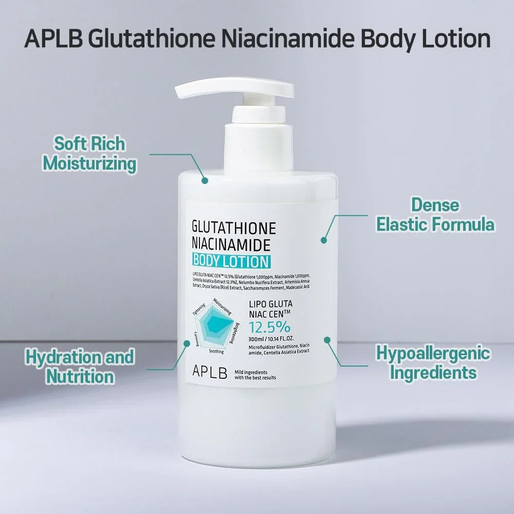 APLB Glutathione Niacinamide Body Lotion - 300ml