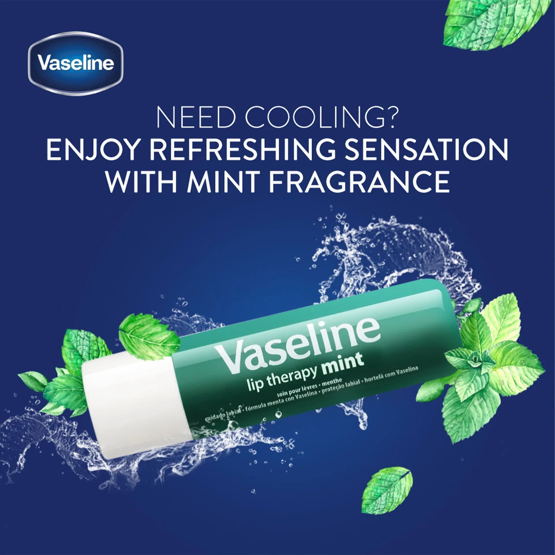 Vaseline Lip Therapy Stick Mint - 4.8g