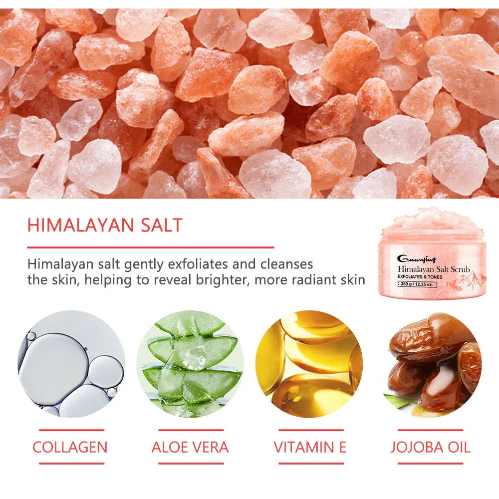 Guanjing Moisturizing Himalayan Salt Scrub - 350g