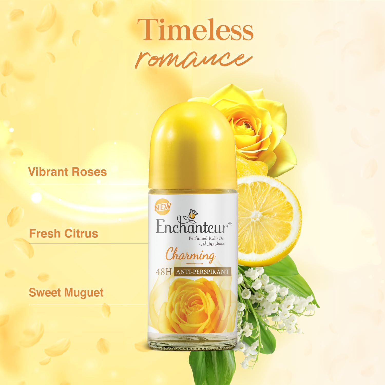 Enchanteur Charming Perfumed Deodorant Roll-On - 50ml