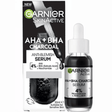 Garnier Skin Active AHA+BHA Charcoal Anti-Blemish Serum - 30ml