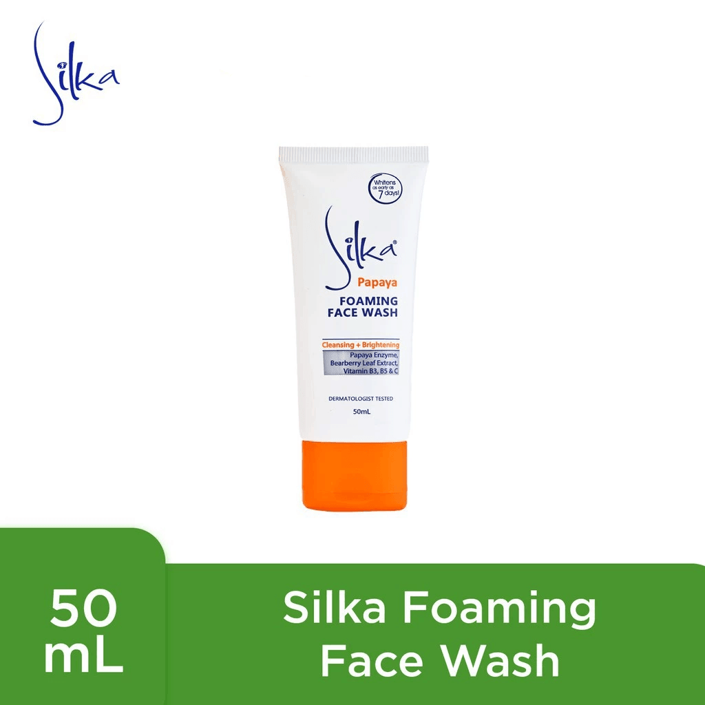 Silka Papaya Foaming Face Wash - 50ml