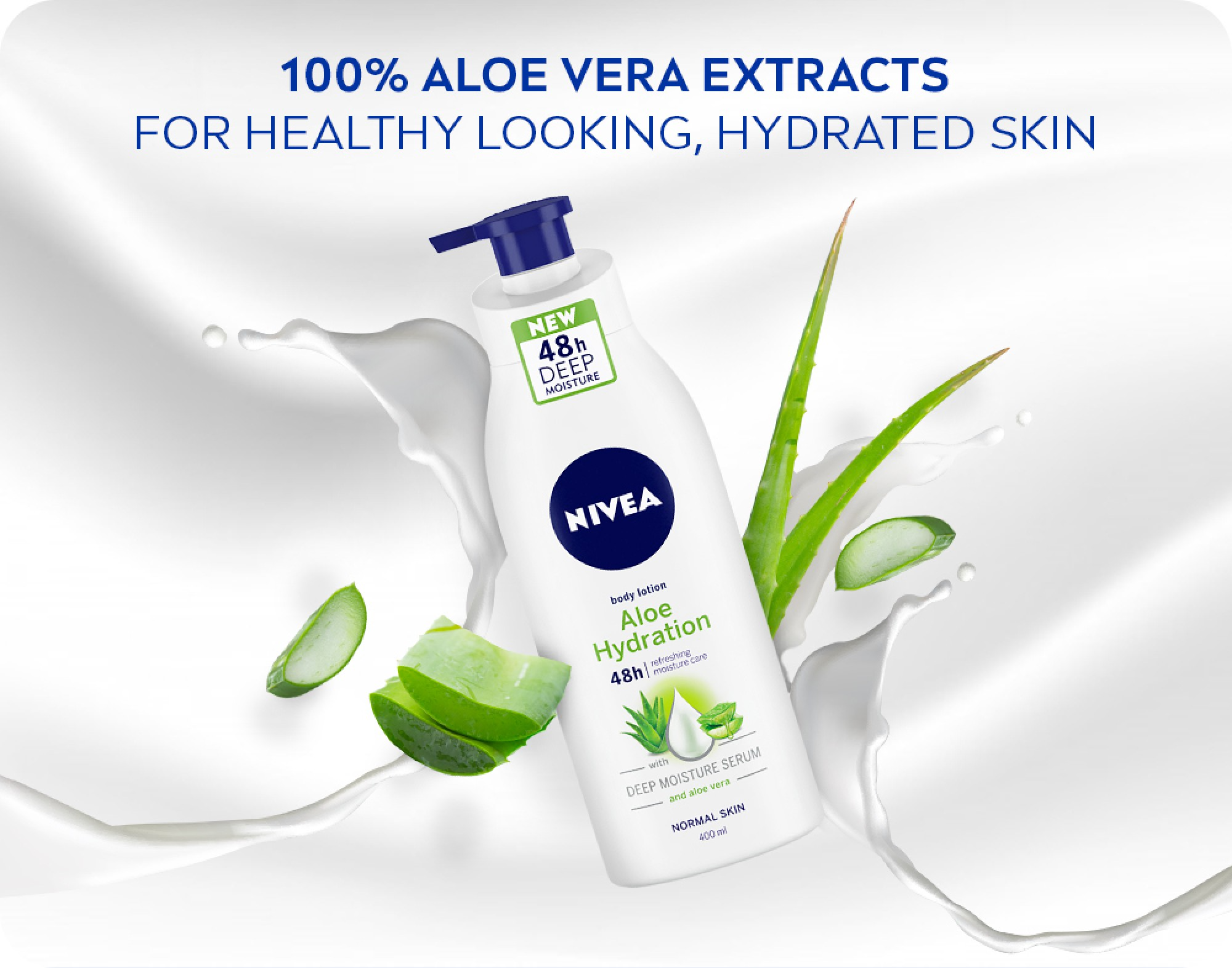 Nivea Body Lotion Aloe And Hydration 400 ml