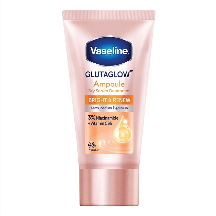 Vaseline Glutaglow Bright & Renew Ampoule Dry Serum Deodorant - 30ml