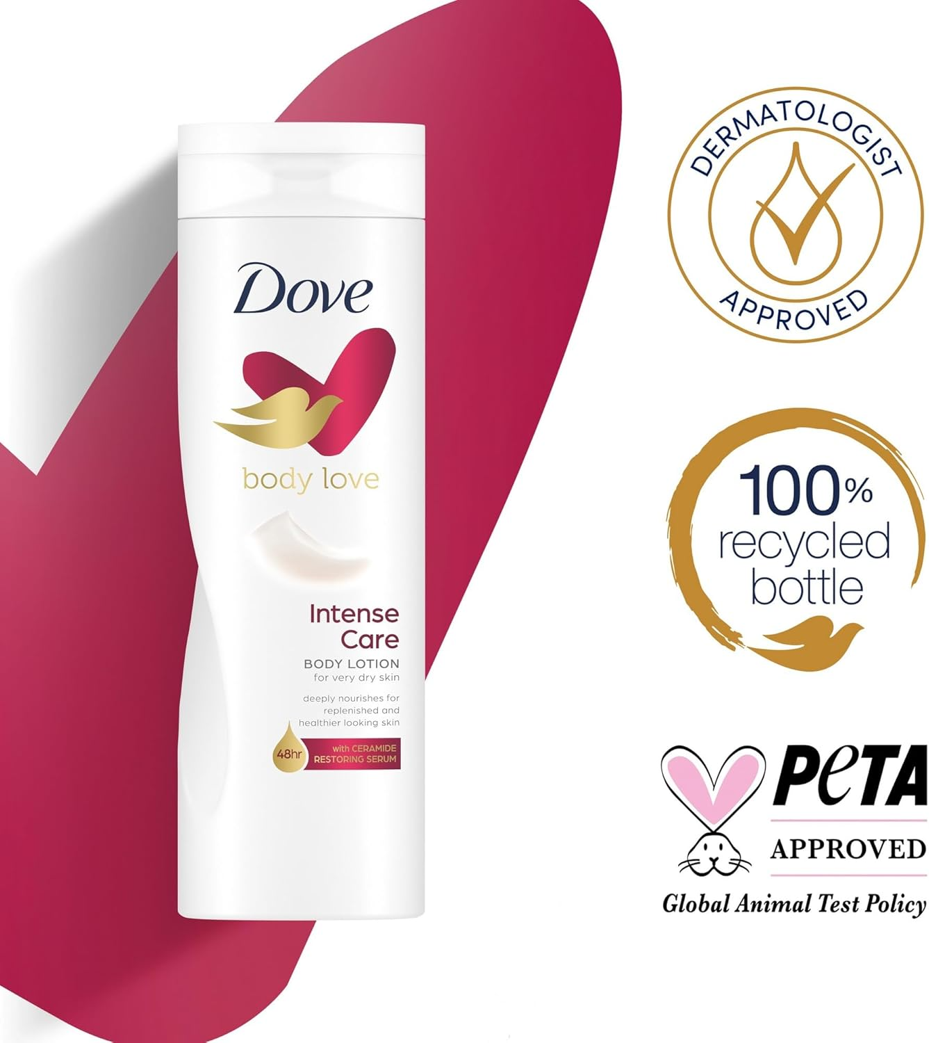 Dove Body Love Intense Care Body Lotion - 400ml