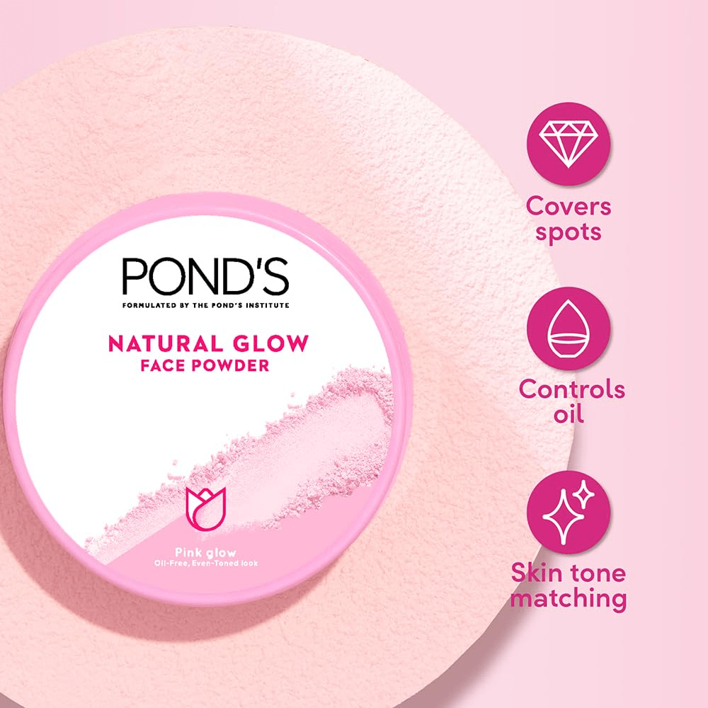 POND's Natural Glow Face Matte Powder Pink Glow - 30g