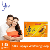 Silka Skin Whitening Soap Papaya 135gm