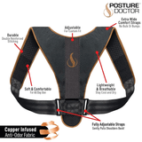 مصحح وضعية الجسم السريع والسهل من Posture Doctor