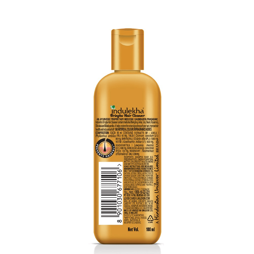 Indulekha Bringha Hair Cleanser Shampoo - 100ml